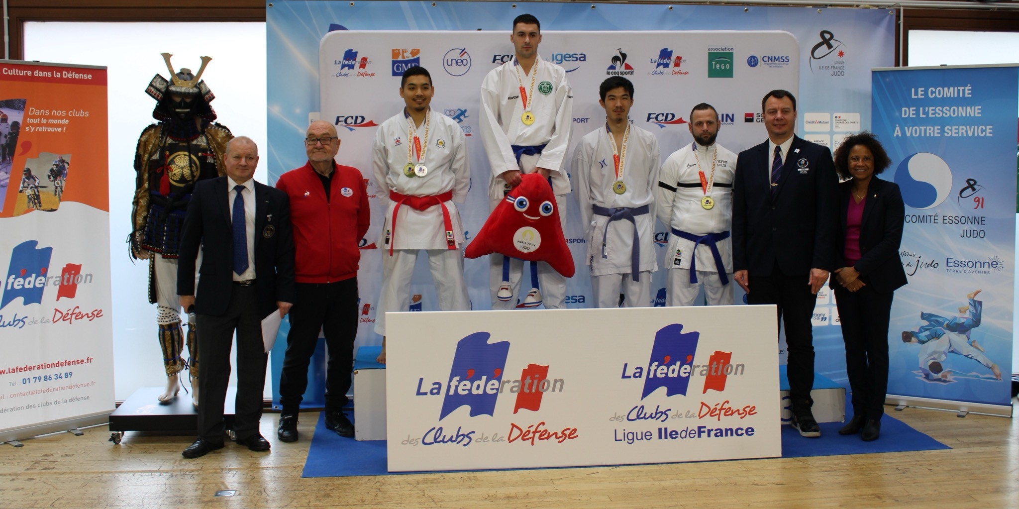 CHAMPIONNATS DE FRANCE KARATE DES CLUBS DE LA DEFENSE - 25 Février 2023 - BRETIGNY S/ORGE